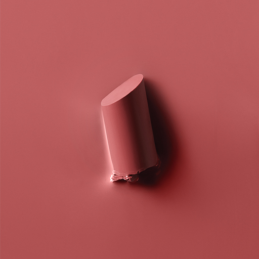 Texture rub of Mary Kay Supreme Hydrating Lipstick in shade Casual Rose